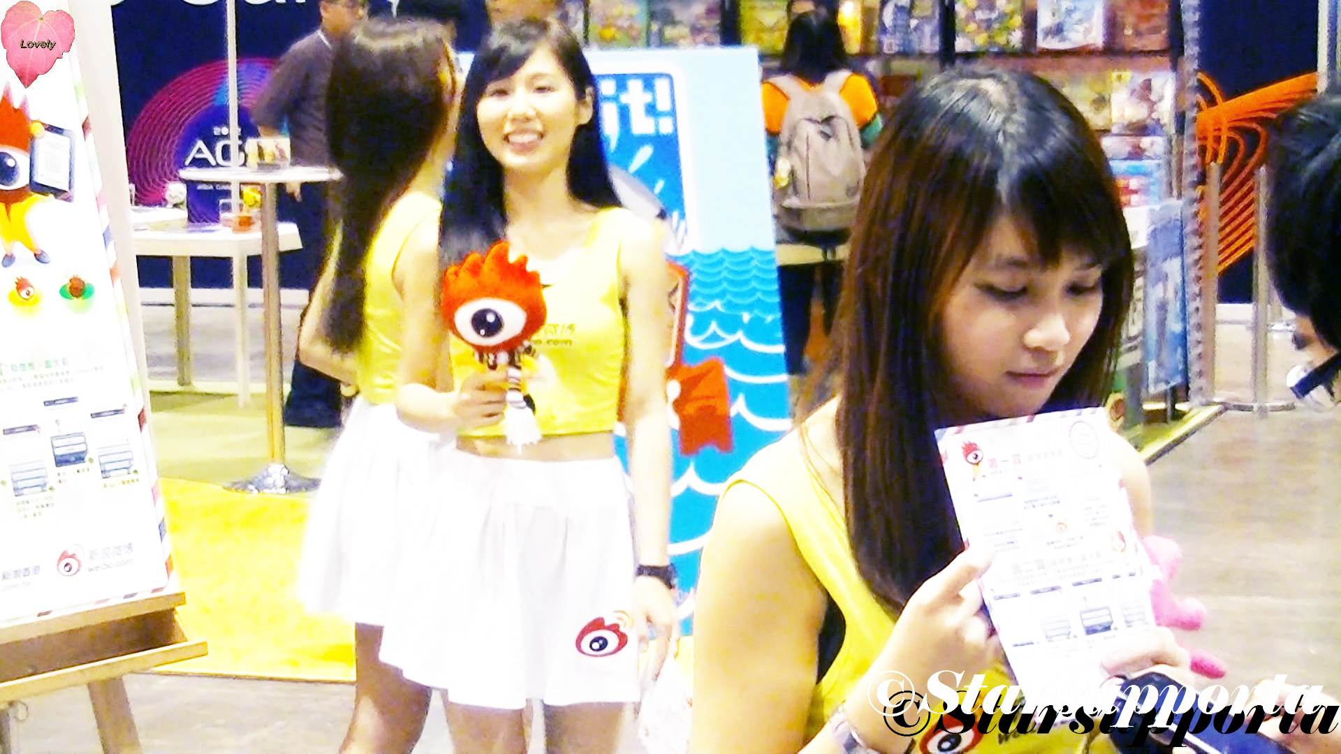 20121221 亞洲遊戲展 Asia Game Show - Weibo 新浪微博 @ 香港會議展覽中心 HKCEC